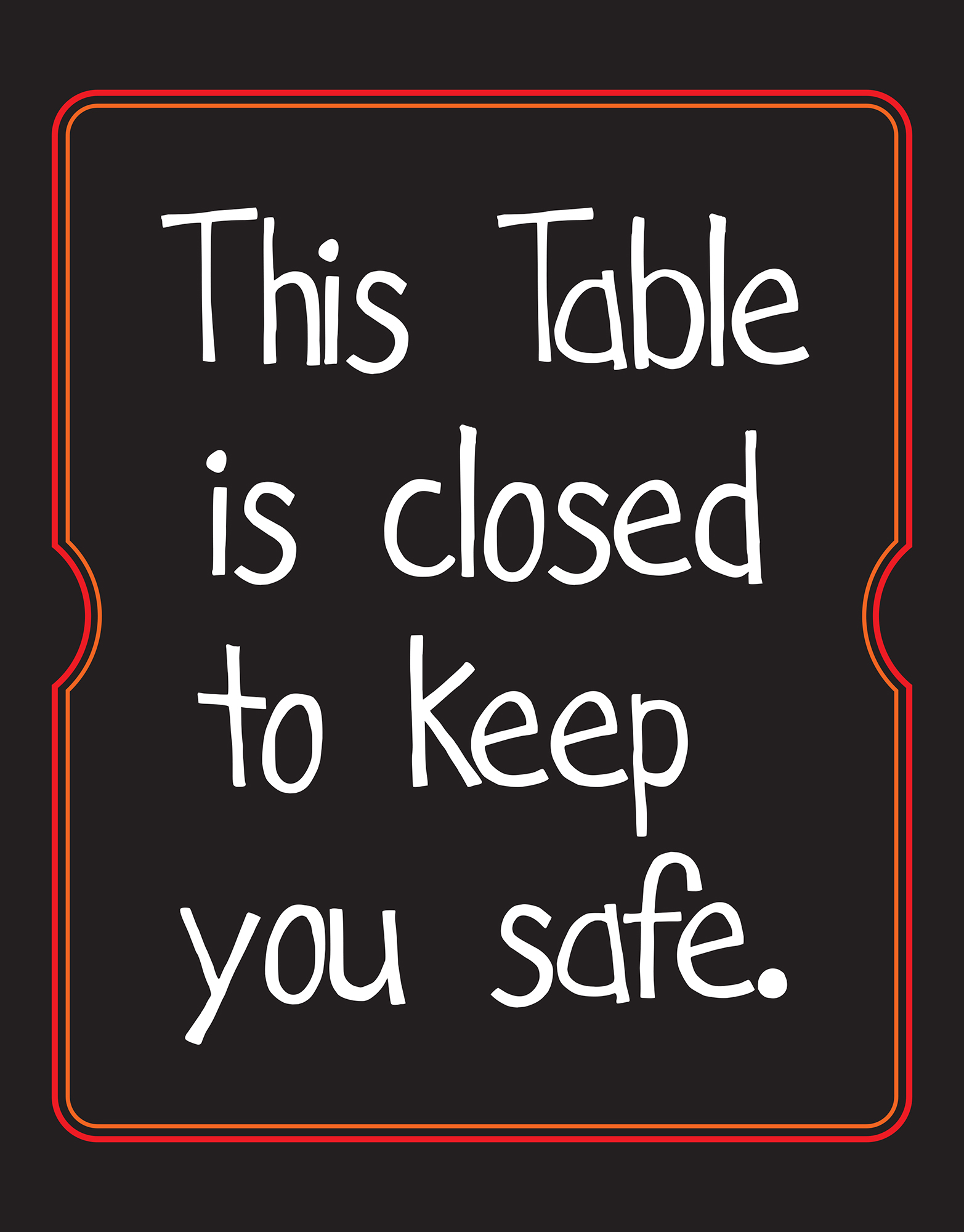 Table Closed