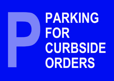 Parking for curbside orders