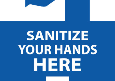 Sanitize here