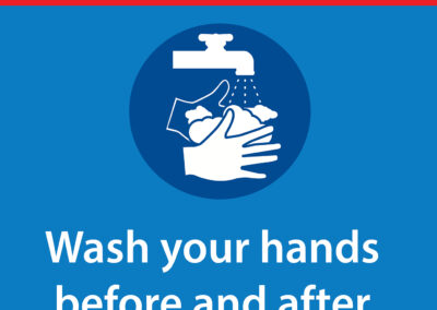 Wash hands reminder