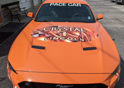 Crystal Lincoln Pace Car